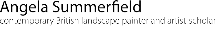 Angela Summerfield - Contemporary British landscape painter and artist-scholar