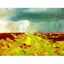 'Sea of Rain, Sea of Purple, Up on Baysdale Moor'